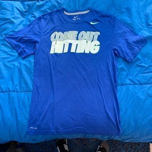 Nike Dri-Fit “Come Out Hitting” baseball shirt